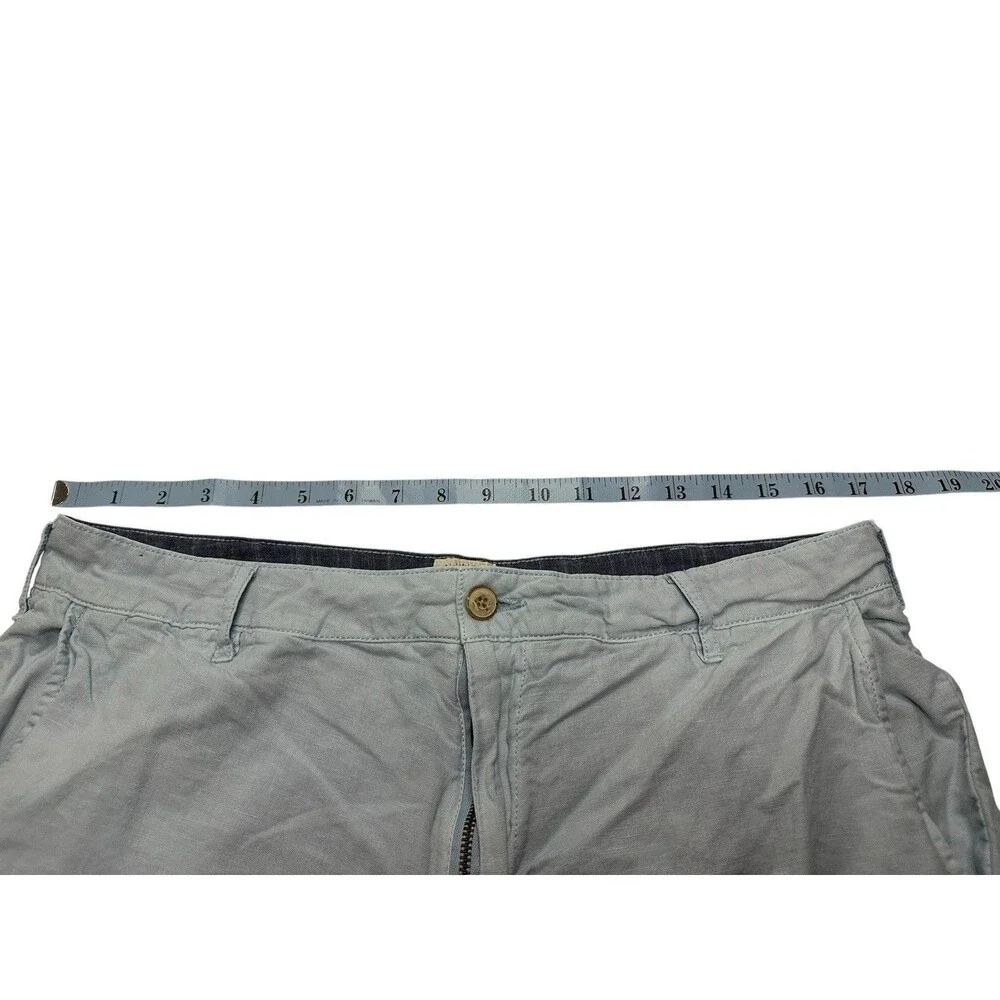 Men's Faherty Malibu Linen Shorts 8.5